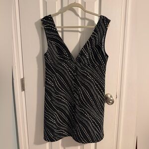 SAMSOE Black Mini Dress